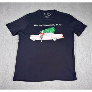 Elvis Presley Shirt L Black Pink Car Xmas Merry Christmas‎ Baby Official Holiday